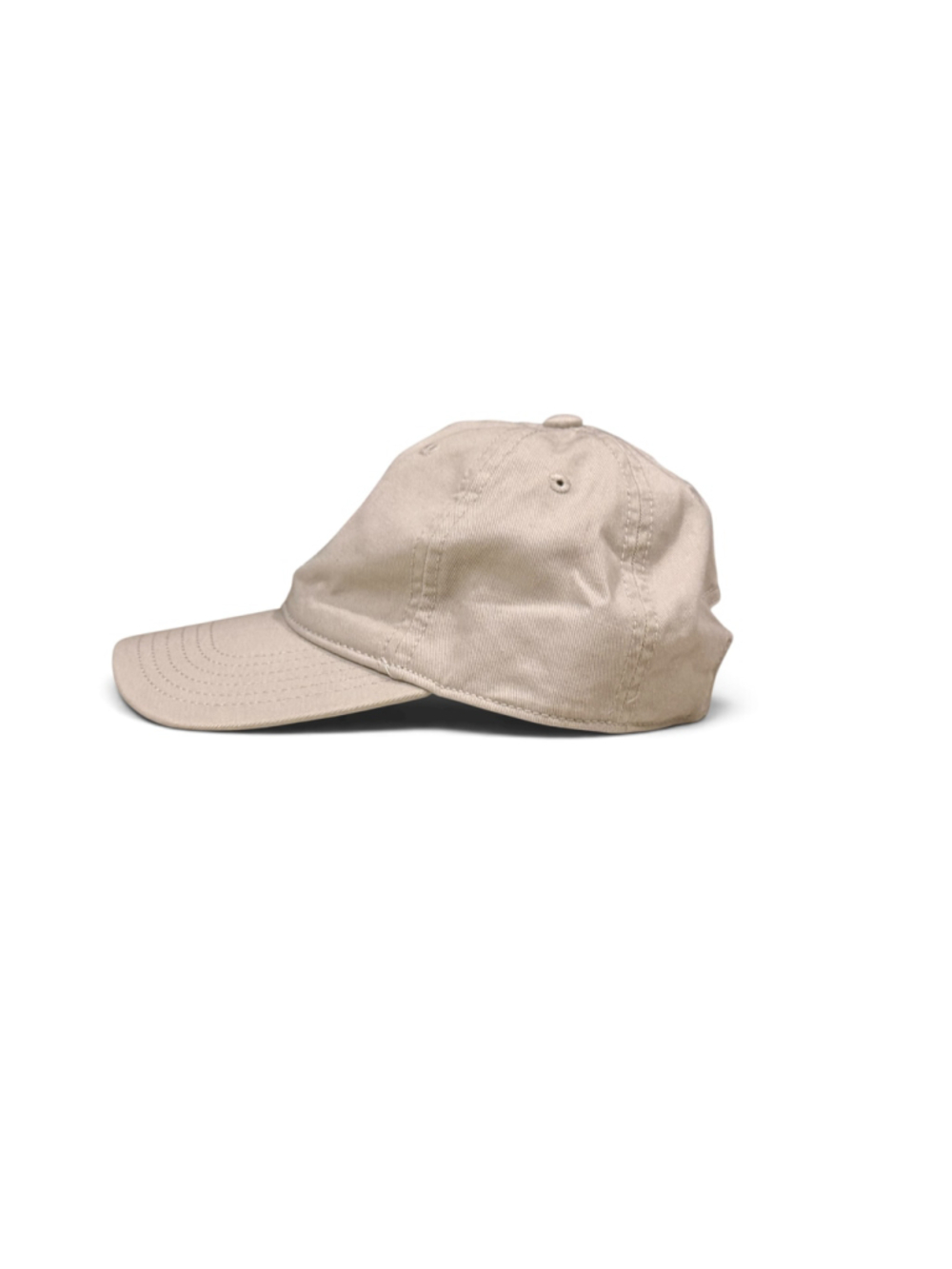 Adidas Originals Relaxed Strapback Hat BH7141 Khaki White Trefoil OSFM NWT - Picture 3 of 11